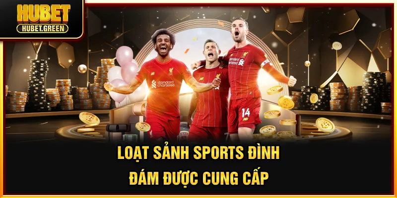 Loạt sảnh Sports đình đám được cung cấp